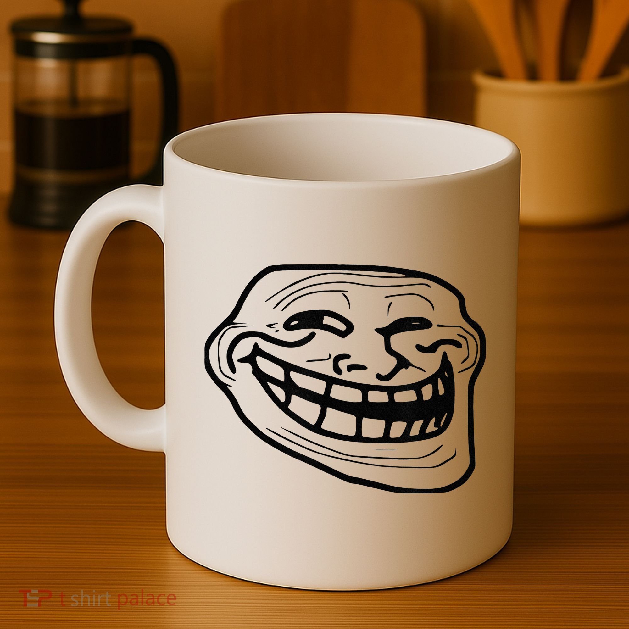 Troll Face Coffee Mug