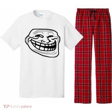 Troll Face Pajama Set