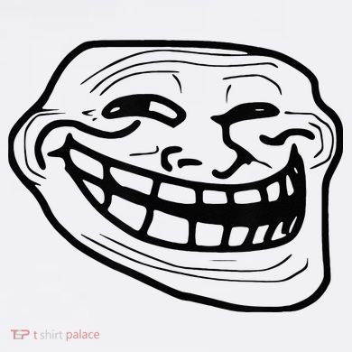 Troll Face Ladies Essential Flowy Tank