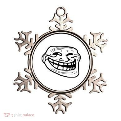 Troll Face Ornament
