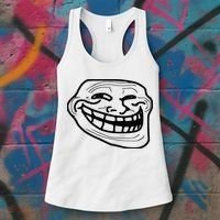 Troll Face Women's Tank Top thumb 3