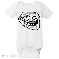 Troll Face Baby Bodysuit thumb 0