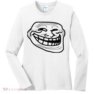 Troll Face Women's Long Sleeve Shirt