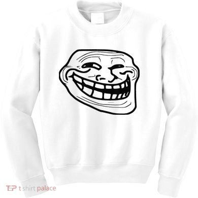 Troll Face Kids Sweatshirt