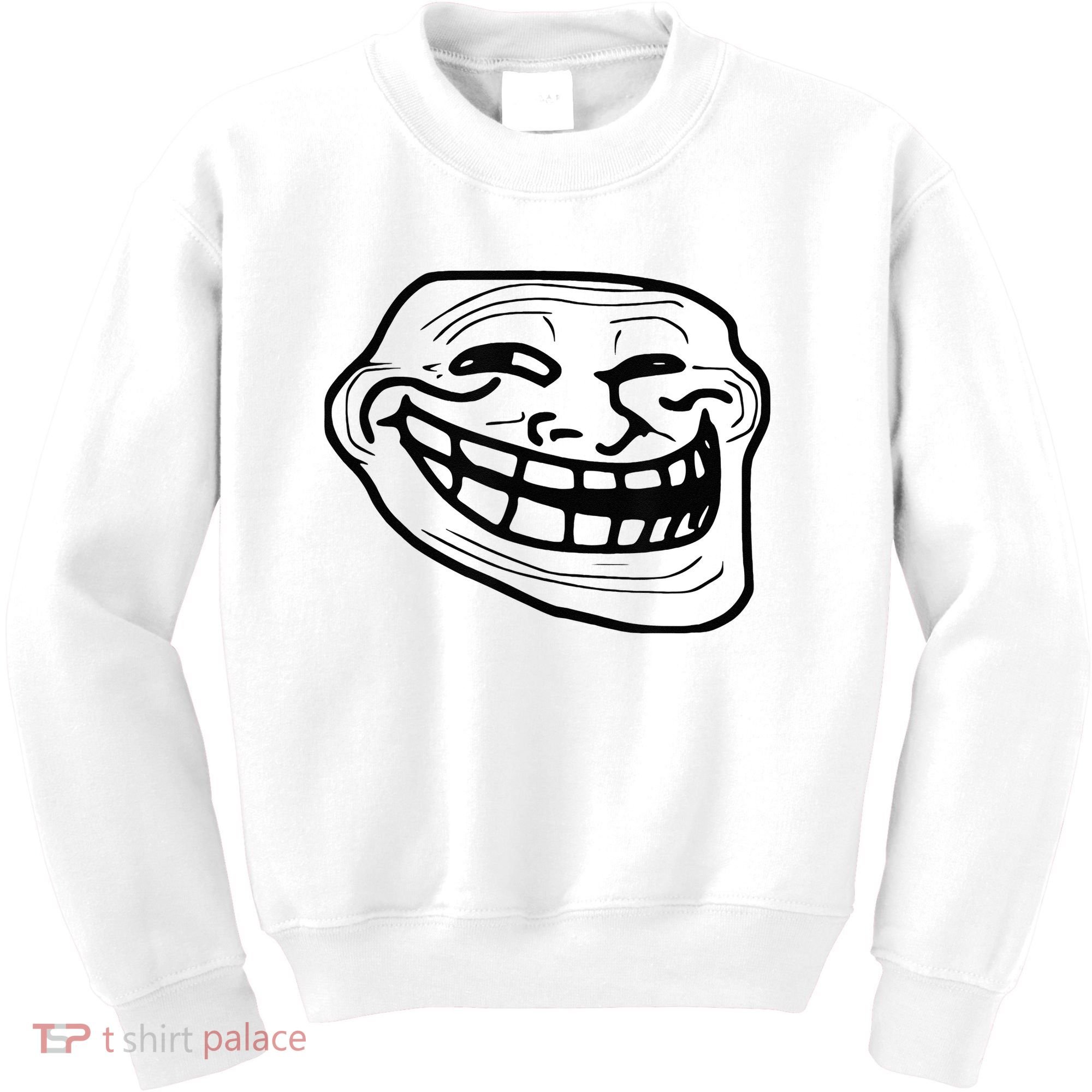 Troll Face Kids Sweatshirt