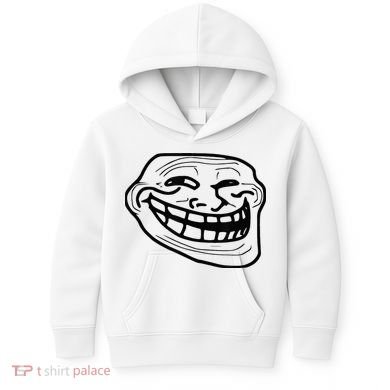 Troll Face Kids Hoodie