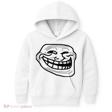 Troll Face Kids Hoodie