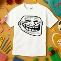 Troll Face Kids T-Shirt thumb 3