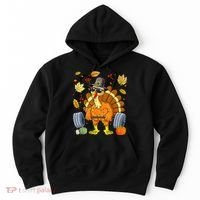 Turkey Fitness Thanksgiving Day Hoodie thumb 0