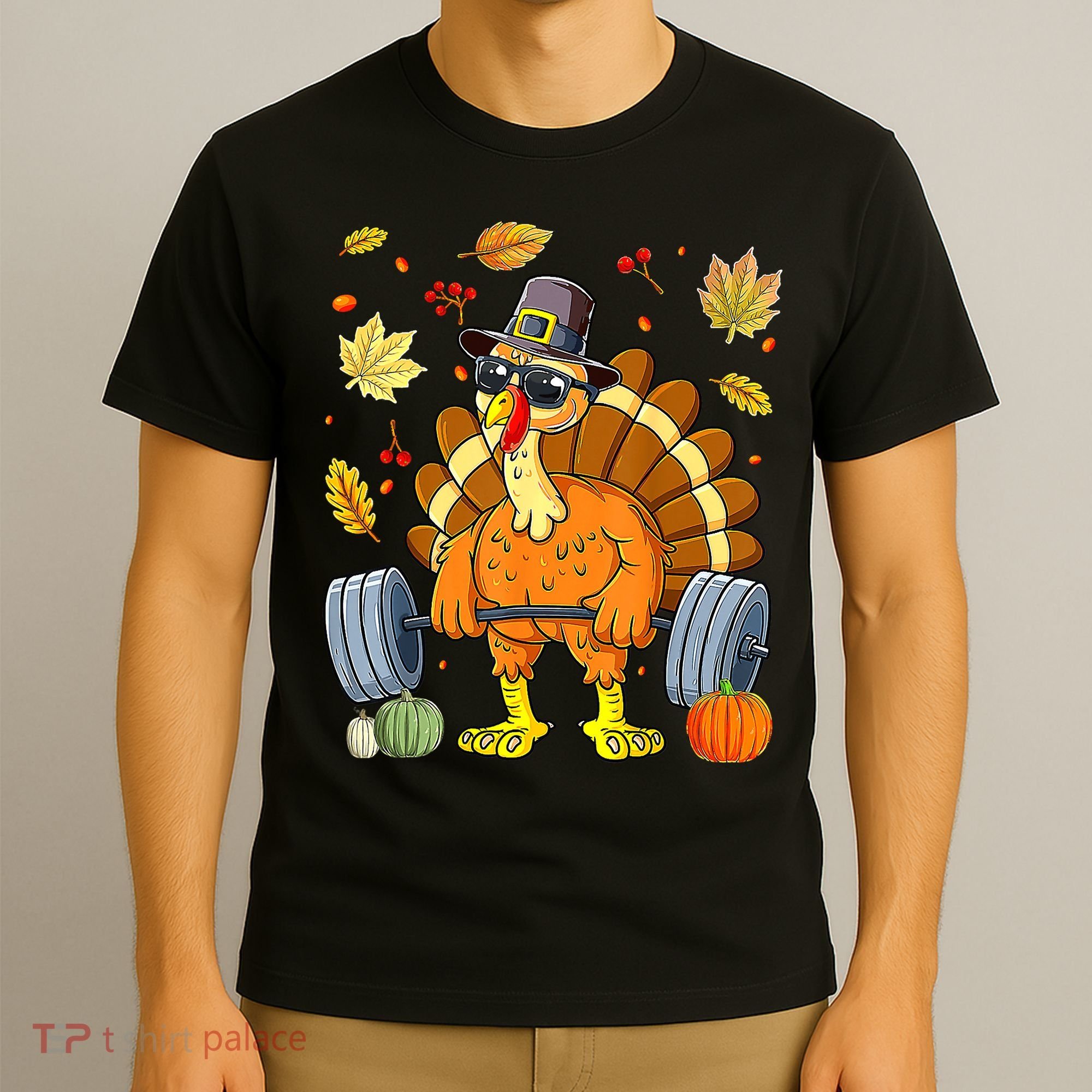 Turkey Fitness Thanksgiving Day T-Shirt