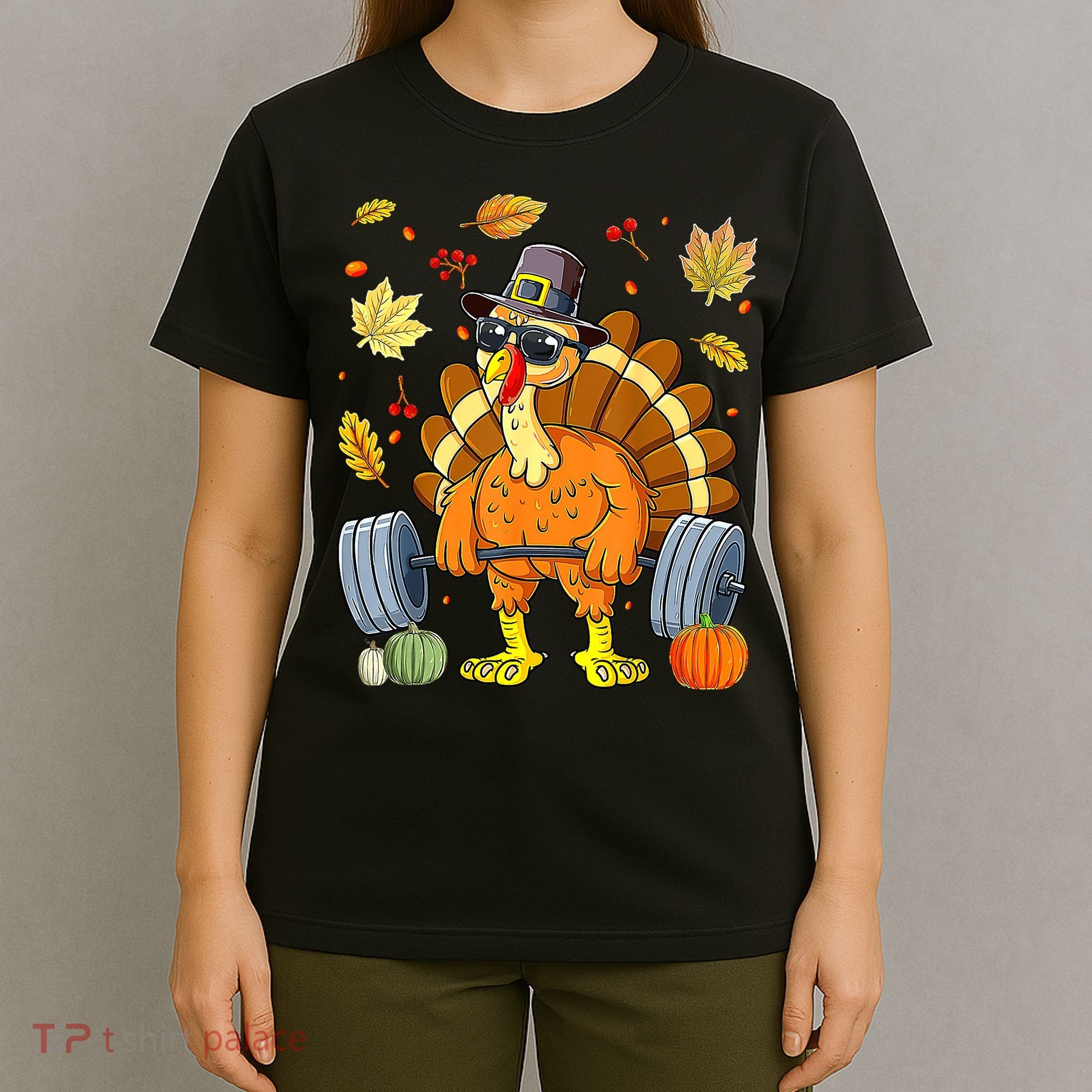 Turkey Fitness Thanksgiving Day T-Shirt