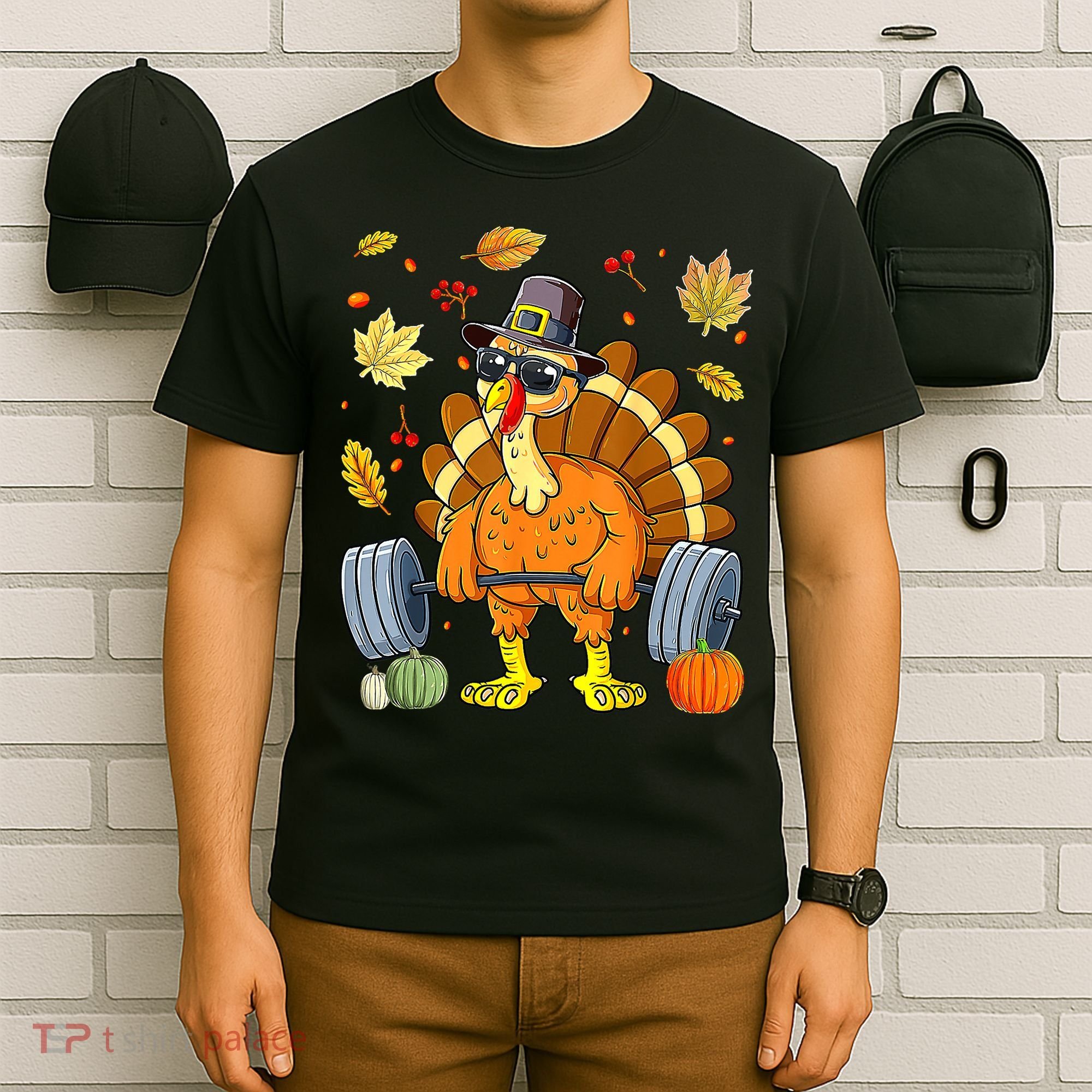 Turkey Fitness Thanksgiving Day T-Shirt