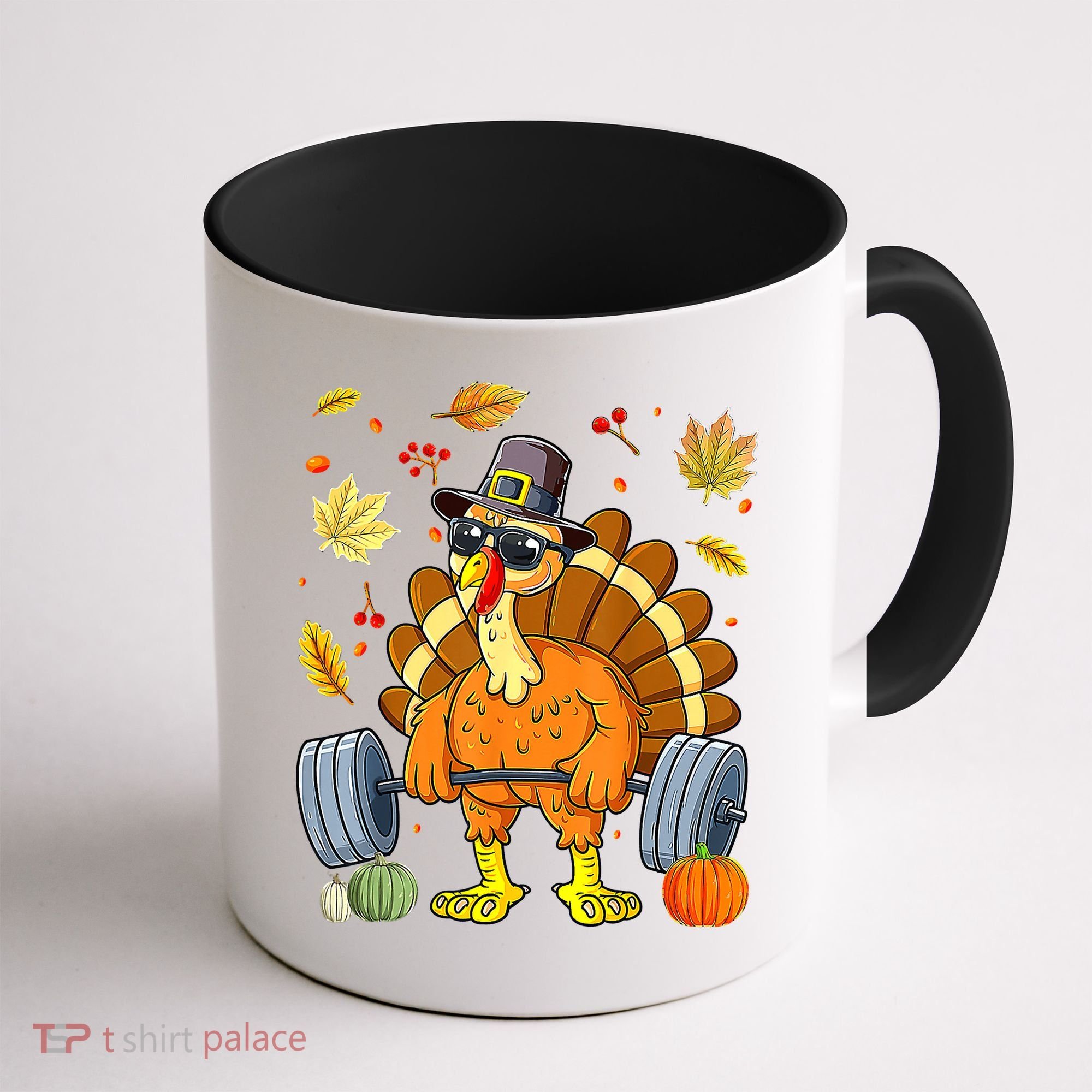 Turkey Fitness Thanksgiving Day Coffee Mug