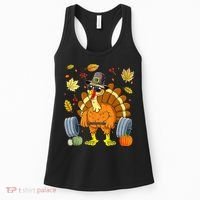 Turkey Fitness Thanksgiving Day Women's Tank Top thumb 0