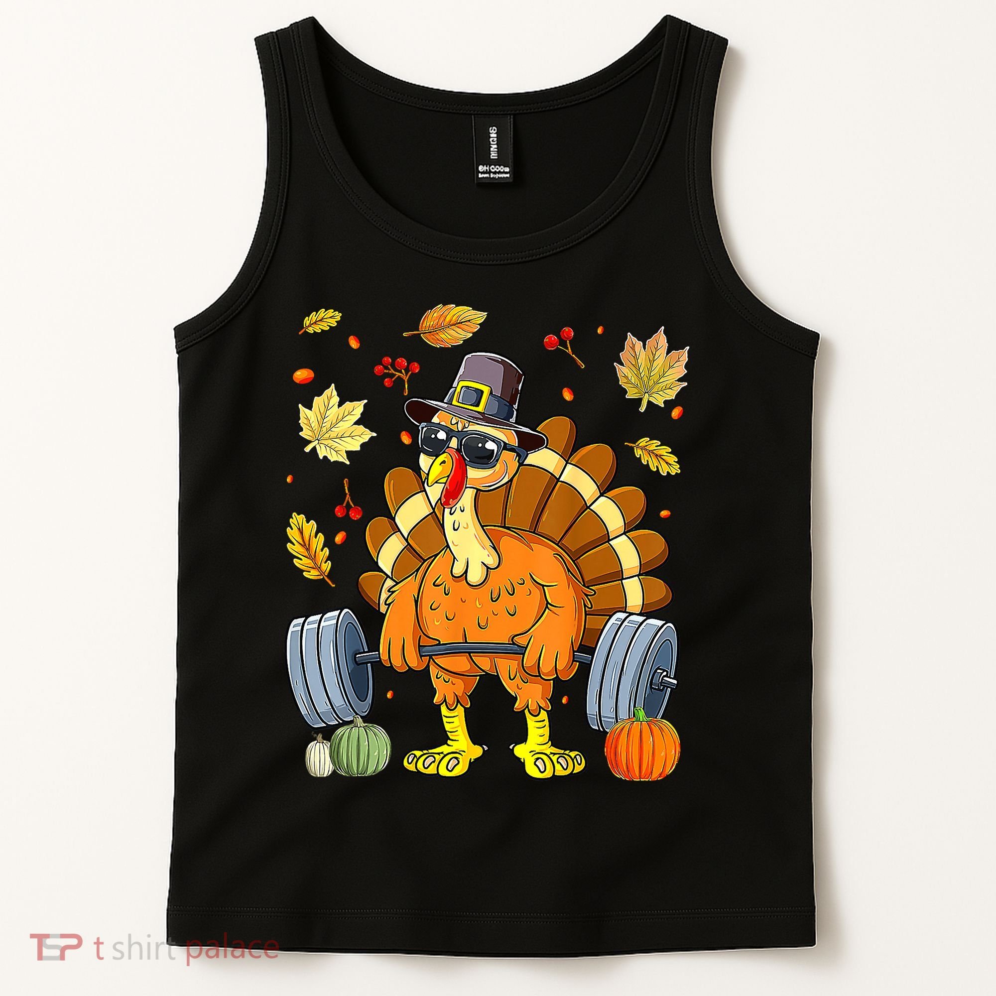Turkey Fitness Thanksgiving Day Tank Top