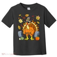 Turkey Fitness Thanksgiving Day Toddler T-Shirt thumb 0