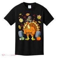 Turkey Fitness Thanksgiving Day Kids T-Shirt thumb 0