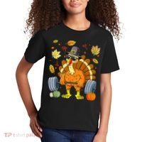 Turkey Fitness Thanksgiving Day Kids T-Shirt thumb 2