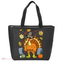Turkey Fitness Thanksgiving Day Tote Bag thumb 0