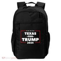 Texas For Trump 2024 Backpack thumb 0
