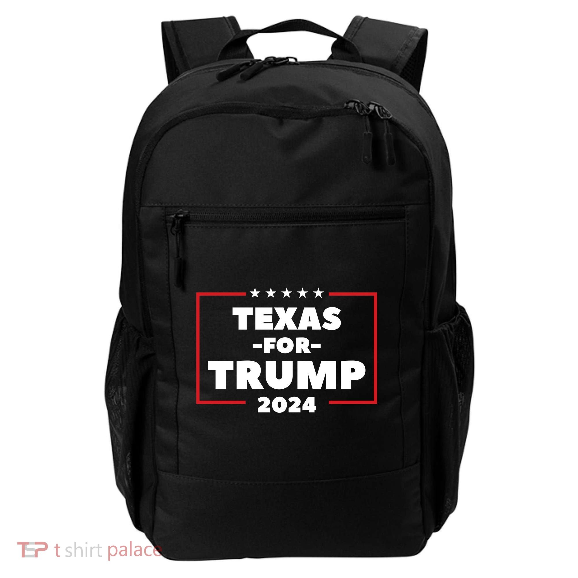 Texas For Trump 2024 Backpack