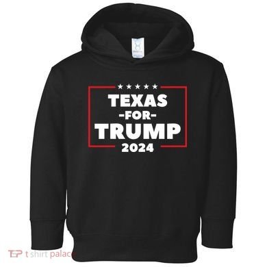Texas For Trump 2024 Toddler Hoodie