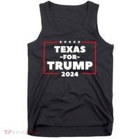 Texas For Trump 2024 Tank Top thumb 0