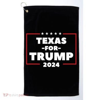 Texas For Trump 2024 Golf Towel