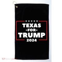 Texas For Trump 2024 Golf Towel thumb 0