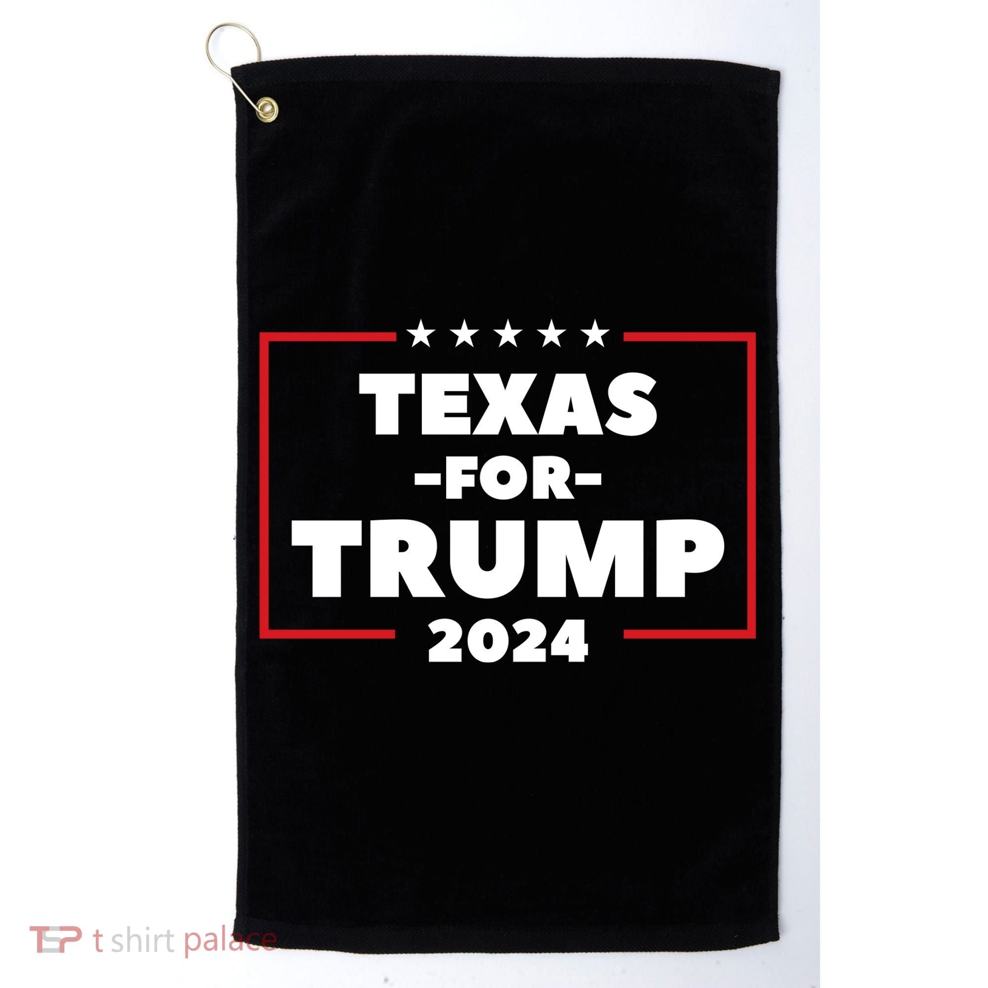 Texas For Trump 2024 Golf Towel