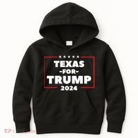 Texas For Trump 2024 Kids Hoodie thumb 0