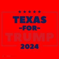 Texas For Trump 2024 Santa Hat thumb 1