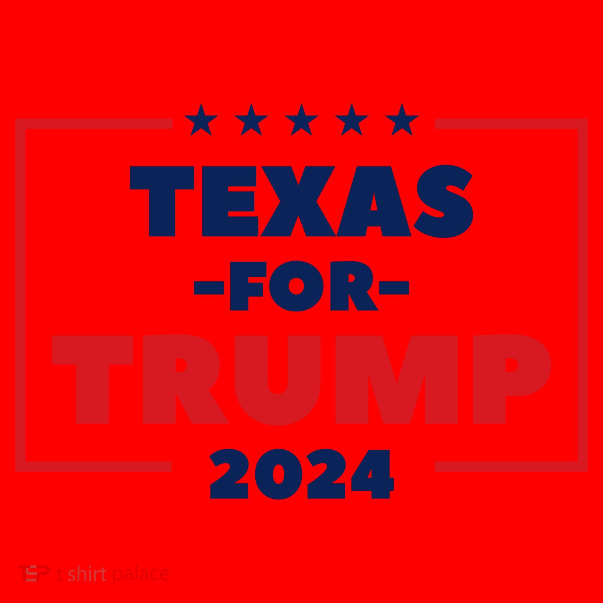 Texas For Trump 2024 Santa Hat
