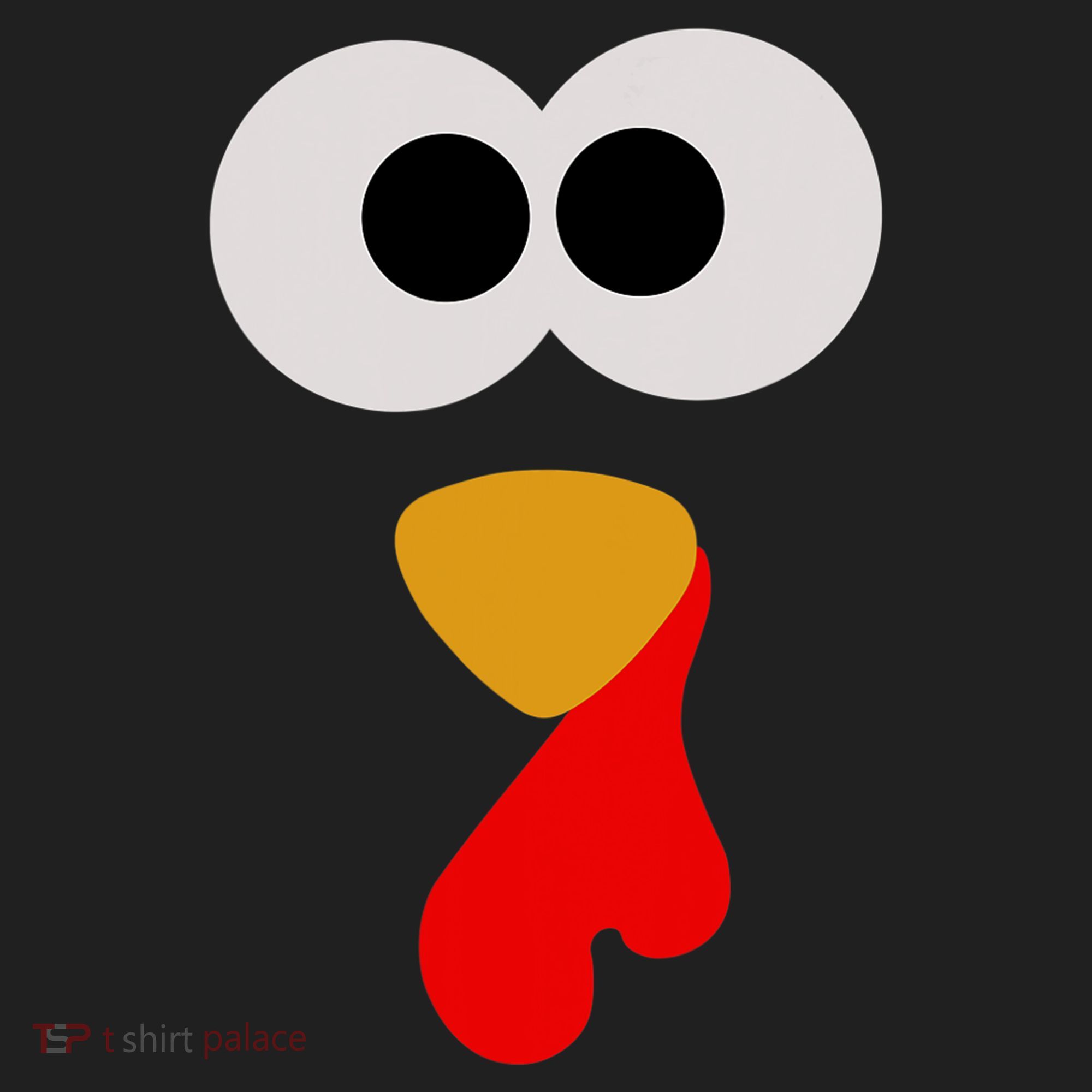 Turkey Face Thanksgiving Matching Family Costume Autumn Tumbler