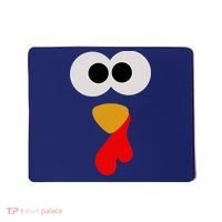 Turkey Face Thanksgiving Matching Family Costume Autumn Mousepad thumb 0