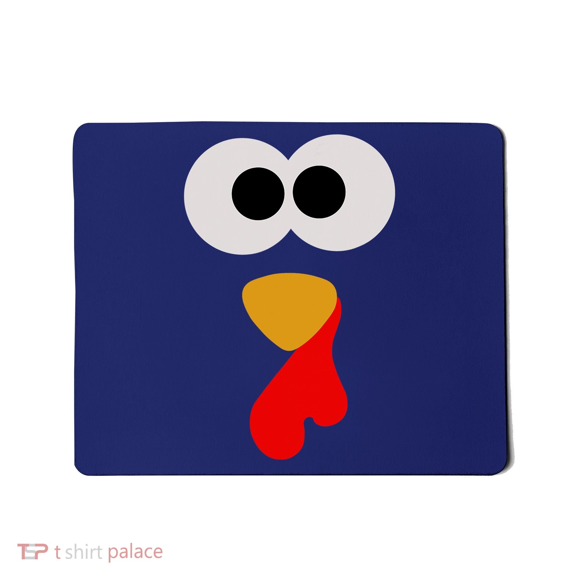 Turkey Face Thanksgiving Matching Family Costume Autumn Mousepad