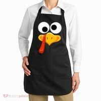 Turkey Face Thanksgiving Costume Family Outfits Matching Fun Apron thumb 2
