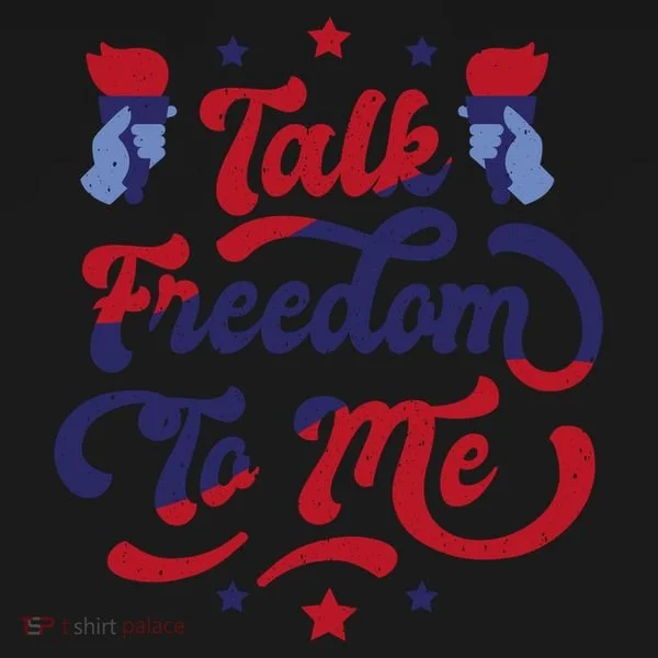 Talk Freedom To Me Bucket Hat