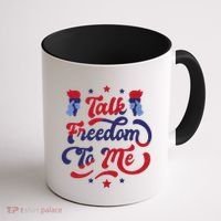 Talk Freedom To Me Coffee Mug thumb 1