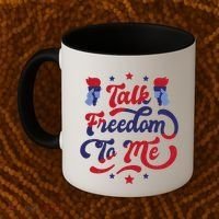 Talk Freedom To Me Coffee Mug thumb 2