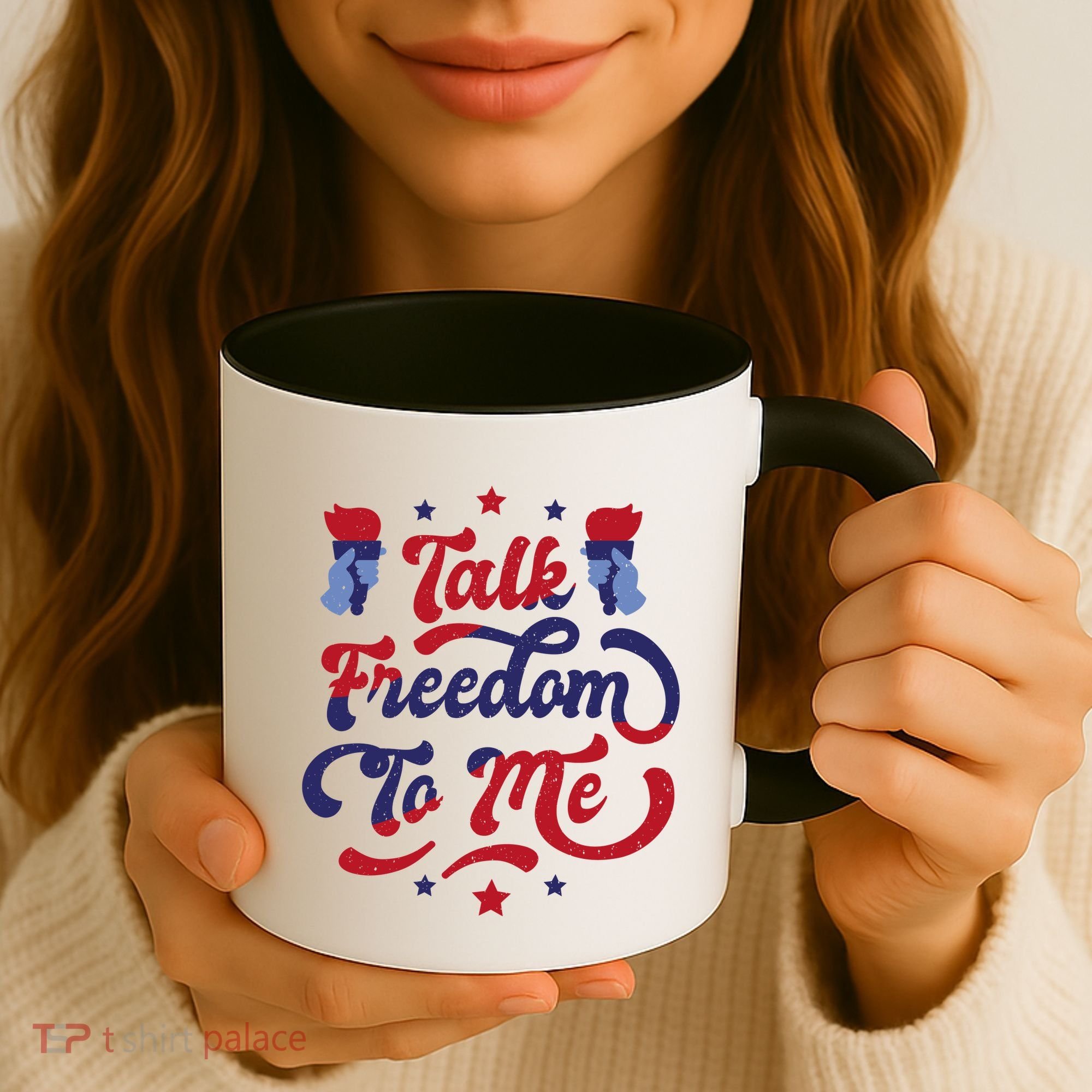 Talk Freedom To Me Coffee Mug