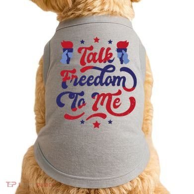 Talk Freedom To Me Doggie Tank