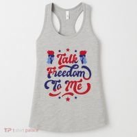 Talk Freedom To Me Women's Tank Top thumb 0