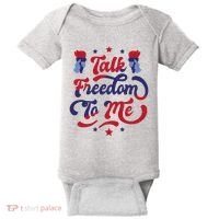 Talk Freedom To Me Baby Bodysuit thumb 0