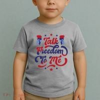Talk Freedom To Me Toddler T-Shirt thumb 2