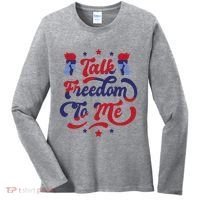 Talk Freedom To Me Women's Long Sleeve Shirt thumb 0