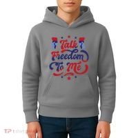 Talk Freedom To Me Kids Hoodie thumb 4