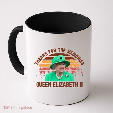Thanks For The Memories Queen Elizabeth II Coffee Mug