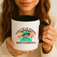 Thanks For The Memories Queen Elizabeth II Coffee Mug thumb 3