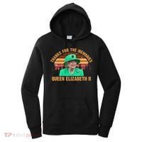 Thanks For The Memories Queen Elizabeth II Women's Hoodie thumb 0